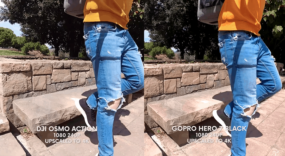 GoPro hero 7 black กับ DJI OSMO Action 