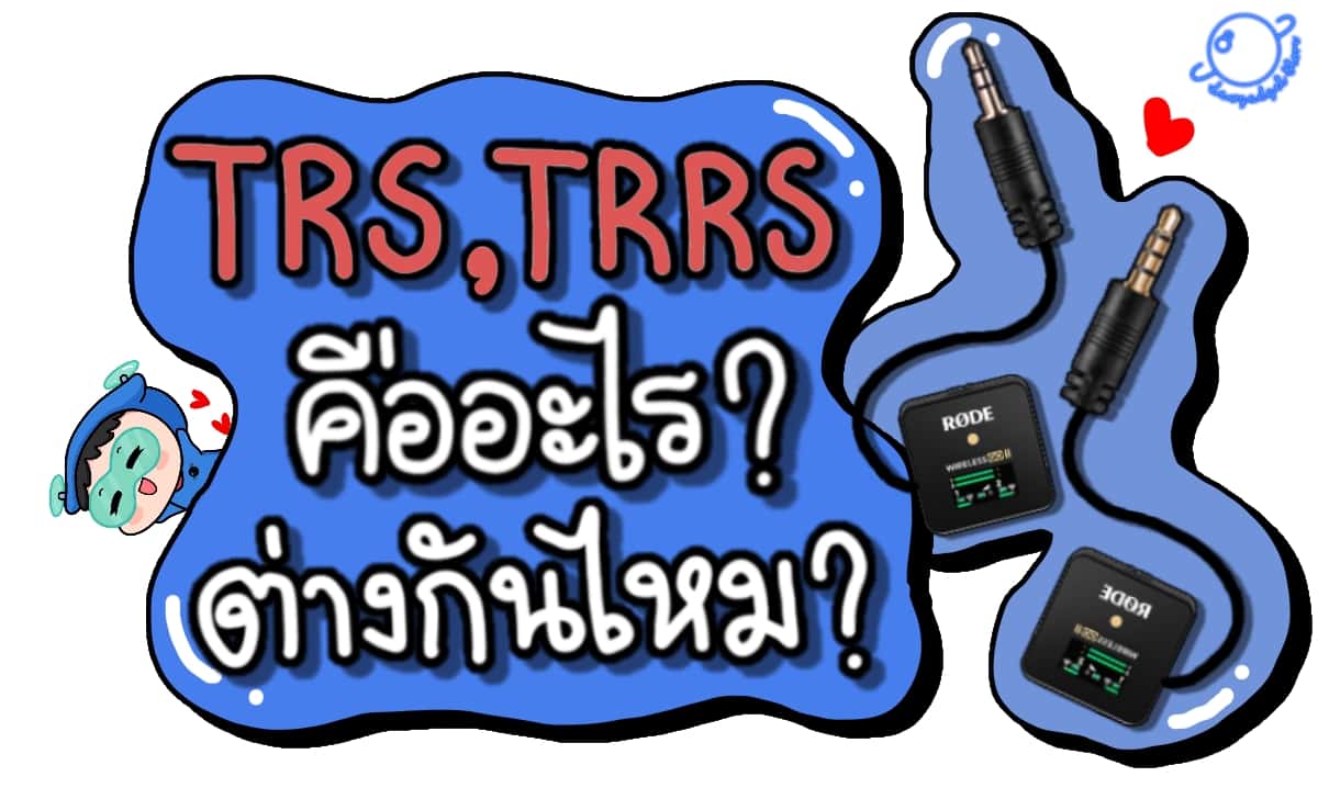 TRS,TRRS คืออะไร? ต่างกันไหม?